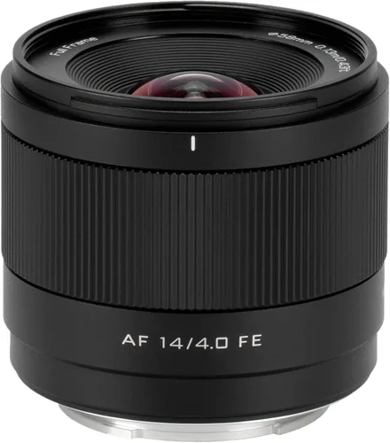 Vista 2 de Viltrox 14mm f4.0 FE, lente AF de 14mm f/4 E Mount de cuadro completo para Sony e-Mount, lente gran angular principal para Sony a6400 a6500 a6600
