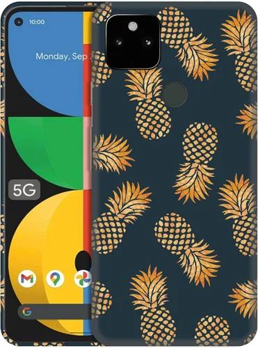 Vista 16 de GlamCase for Google Pixel 5a 5G, Pixel 5a Case - Basketball On Fire Printed Cute Slim Fit Hard Plastic Protective Designer Back Phone Case/Cover for