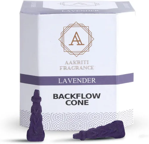 Vista 11 de Conos de cascada de incienso natural de flujo de retorno, forma única para incienso de reflujo, para oración, meditación, relajación (25 piezas)