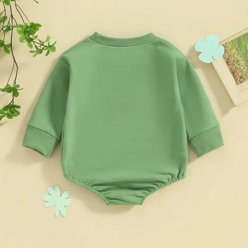 Vista 28 de Adobabirl Traje de Halloween para bebé, sudadera de fantasma, calabaza, mameluco, suéter de gran tamaño, lindo para otoño e invierno