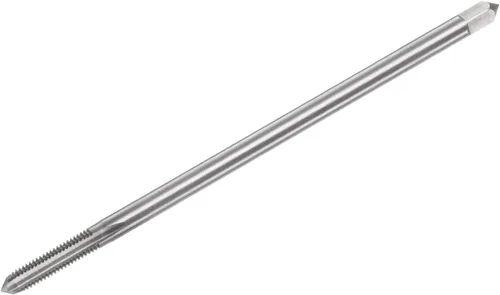 Vista 19 de uxcell Grifo de rosca métrica M2 x 0.4 H2 3.150 in extra largo recto flauta tornillo roscado roscado herramienta de reparación