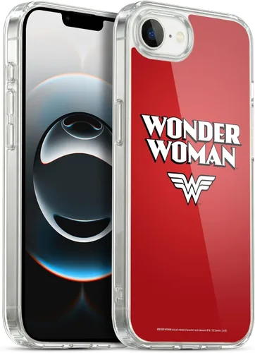 Vista 76 de Head Case Designs Funda de gel suave con licencia oficial de Wonder Woman DC Comics Classic Logos compatible con Apple iPhone 7 Plus/iPhone 8 Plus
