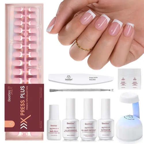 Vista 11 de Beetles - Pegamento de uñas a presión de secado rápido, 0.3 fl oz