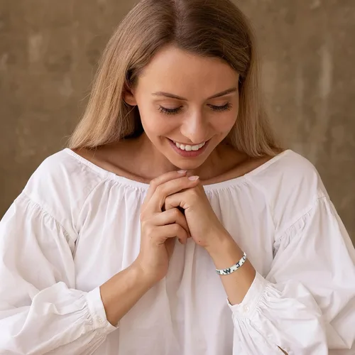Vista 25 de Long tiantian WWJD - Pulsera con texto en inglés «What Would Jesus Do», pulseras WWJD para mujeres, pulseras W.W.J.D para hombres, joyería
