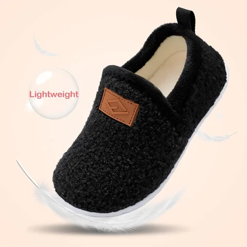 Vista 3 de Lefflow Pantuflas para niños y niñas, zapatos de casa para nadar en agua, zapatos de playa, zapatos ligeros para caminar al aire libre
