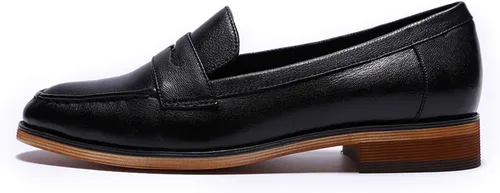Vista 2 de Mona Flying Mocasines de cuero para mujer, estilo informal, planos, para mujeres y jóvenes