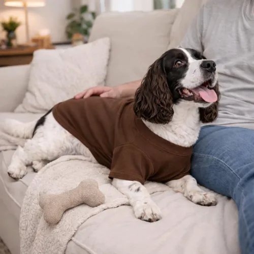 Vista 139 de Lovelonglong 2019 - Ropa para mascotas, Disfraces para Perro, Ropa Camisetas en blanco para Perros Grande Medianos Pequeños 100% Algodón 18