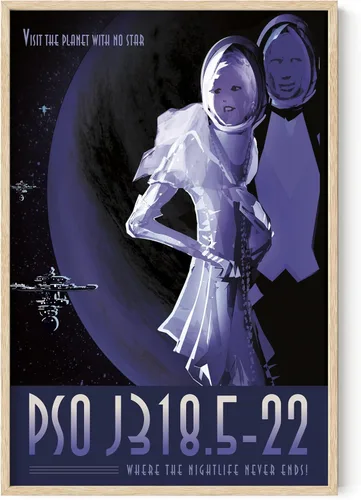 Vista 51 de HAUS AND HUES Arte de pared espacial – Pósteres espaciales vintage, póster JPL de la NASA, pósteres vintage de la NASA para paredes, arte de pared