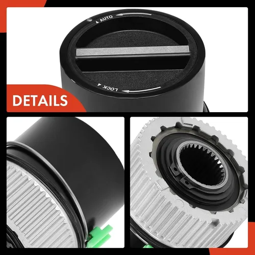 Vista 7 de A-Premium Buje de bloqueo automático 4WD para Ford F-250 F-350 F-450 F-550 Super Duty 1999-2004, Expedition 2001-2002, Excursion 2000-2005 y Lincoln