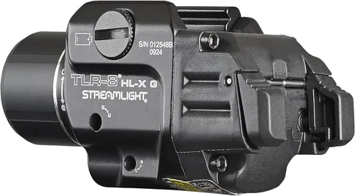 Vista 4 de Streamlight 69475 TLR-8 HL-X G USB Linterna Táctica Recargable de 1000 Lúmenes Montada en Riel para Armas con Láser de Puntería Verde Integrado