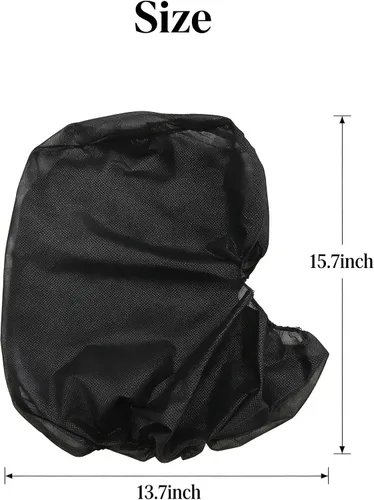 Vista 6 de ZMDREAM Disposable Hoods Bouffant Caps Full Face Hair Covers Polypropylene Hair Net Beard Cover Combo