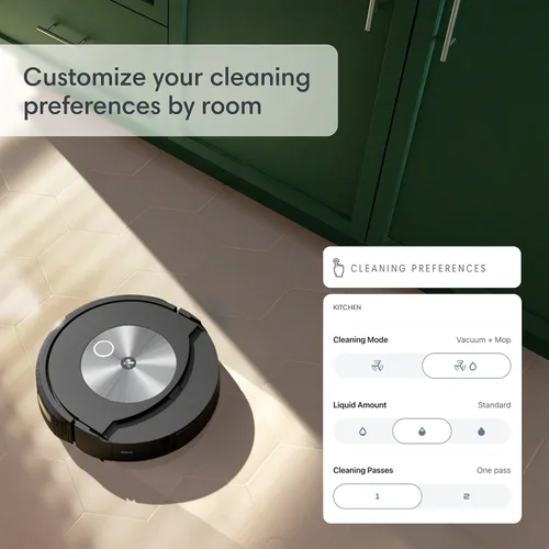 Vista 12 de Reacondicionado iRobot Roomba Combo J7+ Emparejado con Alexa o Asistente de Google - Aspiradora Robot y Mopa Asistencia técnica de Alexa y Google