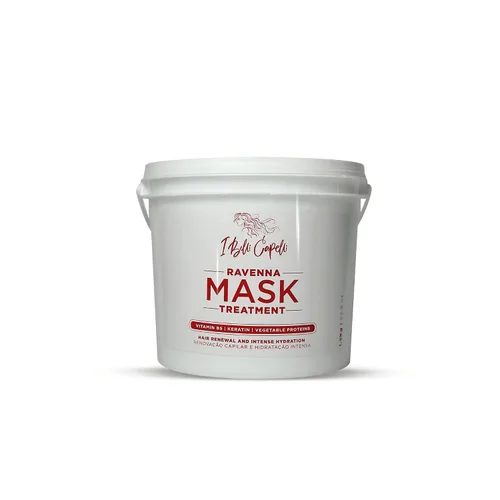 Vista 8 de Mascarilla Profesional Para El Cabello Ravenna Para Cabello Dañado - Brillo Intenso Y Humectación Para Todo Tipo De Cabello - Mascarilla