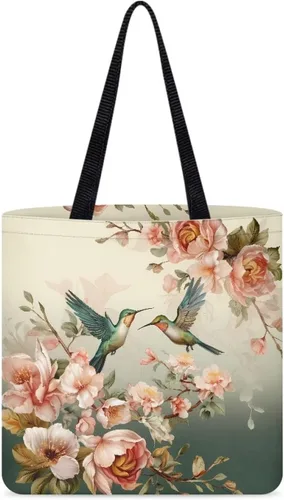 Vista 9 de Upetstory Bolsa de lona reutilizable para compras de comestibles