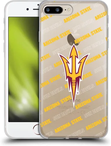 Vista 157 de Head Case Designs Funda de gel ASU Camou con licencia oficial de la Universidad Estatal de Arizona [protección de grado militar] compatible