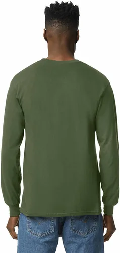 Vista 180 de Gildan - Camiseta de manga larga de algodón ultra estilo G2400 para adultos, paquete múltiple