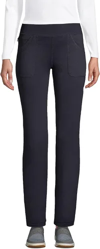 Vista 3 de Lands' End Pantalones activos de 5 bolsillos para mujer