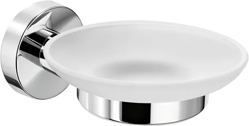 Vista 10 de Soporte de jabón de vidrio montado en la pared, organizador de jabonera, estante de jabón para baño, cocina y ducha, accesorio de baño moderno