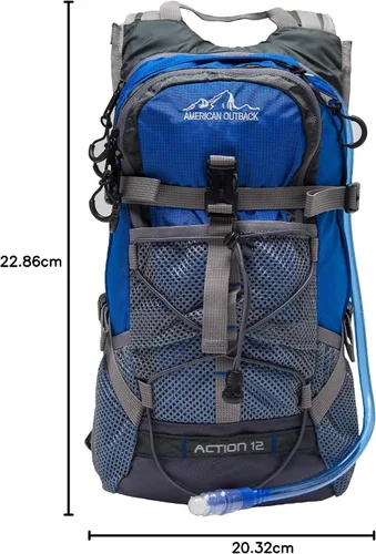 Vista 13 de American Outback Mochila de hidratación Diamond