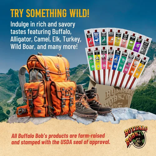 Vista 7 de Buffalo Bob's Wild Game - Palito de carne de cocodrilo, 10