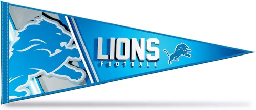 Vista 36 de Rico Industries NFL Football Primary 12" x 30" Felt Wall Décor Pennant - Great for Home/Bed Room/Man Cave Décor
