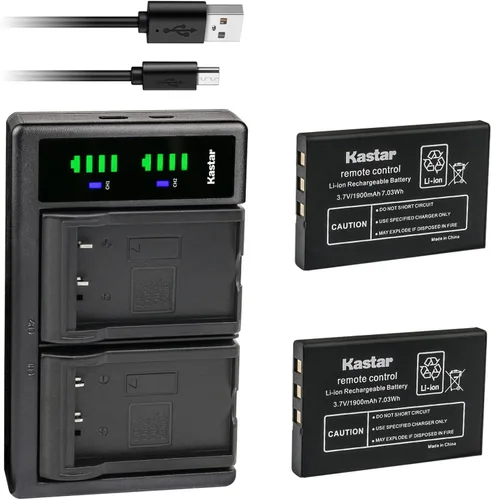 Vista 5 de Kastar Cargador de batería USB LTD2 compatible con Nevo C3, UEI-NEVO C3, One for All ARRX18G, URC 11-8603, URC 8603, Xsight Touch