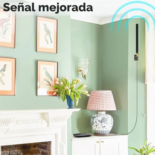 Vista 6 de Superbat Reemplazo de antena SMA 4G LTE para enrutador de cámara de rastreo Antena SMA / RP-SMA