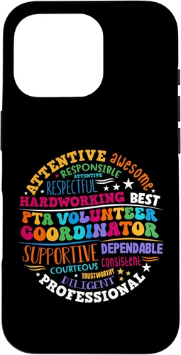 Vista 20 de iPhone 16 Parents Teacher Association PTA Volunteer Coordinator Case
