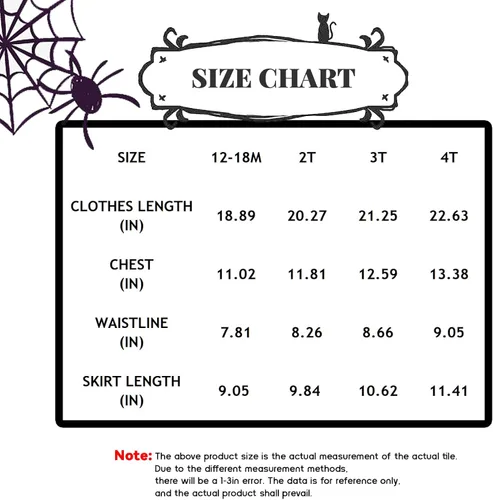 Vista 6 de Disfraces de Halloween para niñas pequeñas
