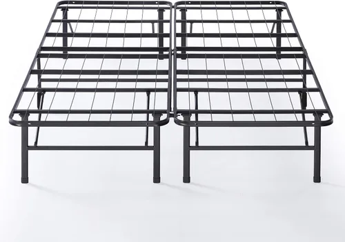 Vista 10 de Zinus SmartBase - Base para colchón de montaje sin herramientas, marco de cama de plataforma de metal de 14 pulgadas, no necesita somier, marco