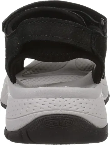 Vista 3 de KEEN Astoria West - Sandalias de cuña con correa en T para mujer