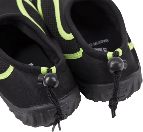 Vista 3 de TUSA Zapato deportivo sin cordones Aqua, Negro/Verde, Talla 8