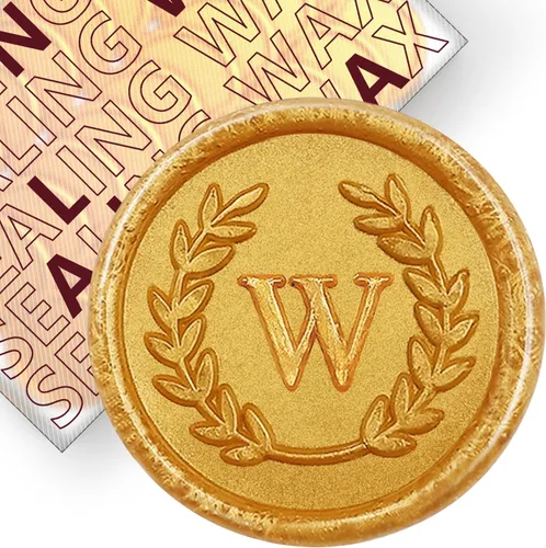 Vista 93 de 100 calcomanías adhesivas de cera con letra S, hechas a mano, sin necesidad de sellar, rasgar y usar calcomanías de cera para invitaciones de boda