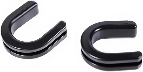 Vista 7 de Soporte de montaje de placa lateral para motocicleta, soporte de montaje para barra Sissy Bar compatible con Harley Touring 1983-2024, negro (2)