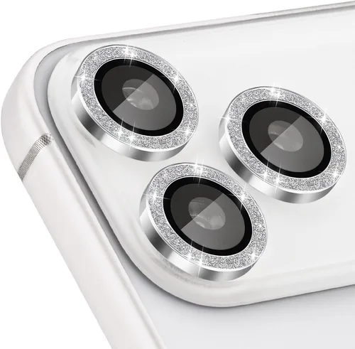 Vista 18 de Protector de Lente de Cámara para iPhone 17 Pro/17 Pro Max, Protector de Cámara de Vidrio Templado Individual con Bandeja de Instalación Compatible