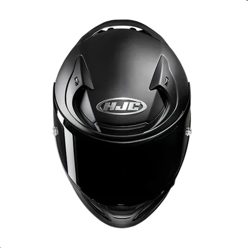 Vista 2 de Casco de motocicleta HJC RPHA 12 sólido con visera HJ-42 Pinlock, aprobado por DOT (Negro mate, XXL)