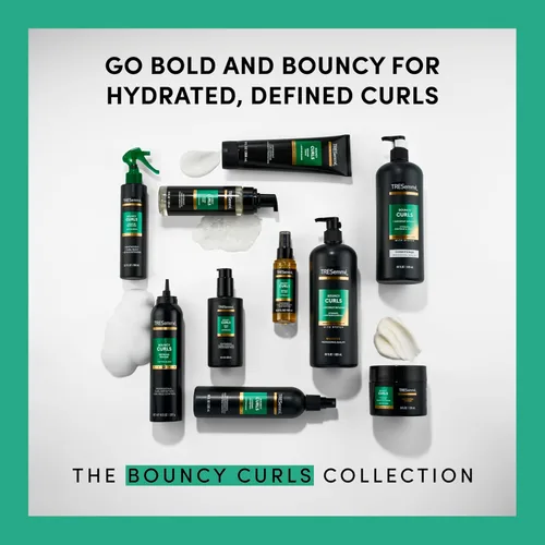 Vista 9 de TRESemmé Bouncy Curls - Máscara para el cabello multitarea con péptido 8 fl