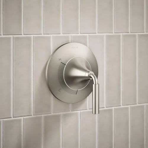 Vista 3 de Tone Shower Only Trim Paquete con cabezal de ducha de función única de 1.75 GPM