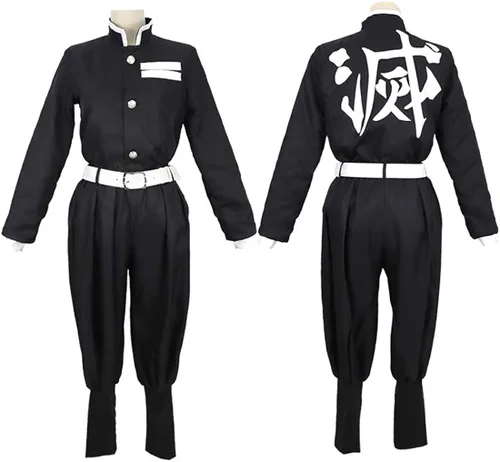 Vista 7 de Leaffly Demon Slayer - Disfraz de kimono de Kimetsu no Yaiba de Kochou Shinobu para cosplay