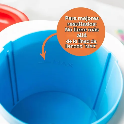 Vista 6 de Nostalgia Máquina de afeitar de hielo y cono de nieve, afeitadora de hielo multiusos para golosinas congeladas, granizados, conos de nieve y más