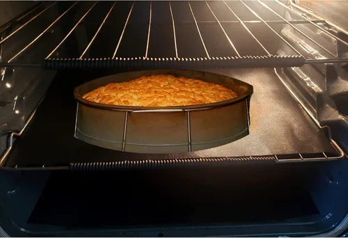 Vista 6 de Revestimientos de horno antiadherentes para la parte inferior del horno eléctrico, gas y microondas, 500F, fácil de limpiar, fibra de teflón PTFE