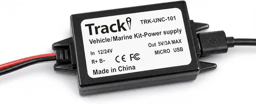 Vista 3 de Tracki - Kit de cables para vehículos y marinos, 12 V/24 V a micro USB