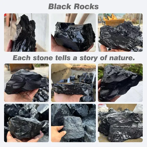 Vista 7 de Aquarium Rock - Piedras de tanque de peces de 5 libras para acuario