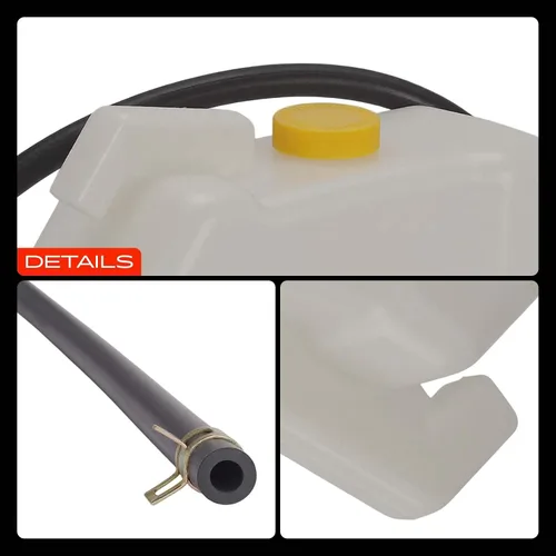 Vista 9 de A-Premium Tanque de depósito de recuperación de desbordamiento de refrigerante del motor [con tapa y tubería] Compatible con Nissan Sentra 1999-2003
