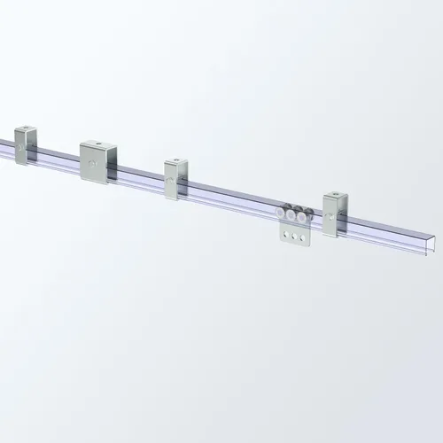 Vista 4 de SKTREX Conector de canal de puntal extendido para montaje en canal de puntal de 1-5/8" de ancho y 1-5/8" de altura