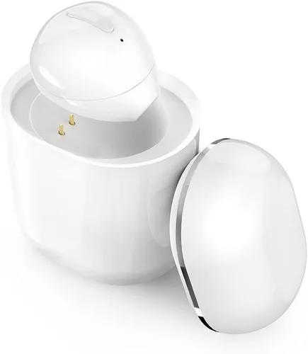 Vista 10 de Auriculares invisibles con Bluetooth, minúsculos, discretos, ocultos, para el trabajo, pequeños canales auditivos Negro