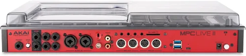 Vista 6 de Cubierta de policarbonato súper fuerte Decksaver compatible con Akai MPC Live 3