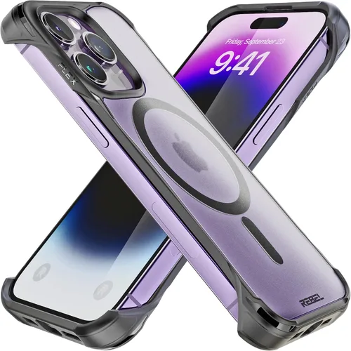 Vista 39 de Phone REBEL - Funda transparente para iPhone 14 Plus [Crystal Series Gen-4] Compatible con MagSafe Resistente, Antiarañazos, Sin Amarilleo
