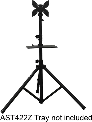 Vista 3 de Audio 2000 Ast422y - Soporte de pantalla plana LCD para televisor/monitor con trípode plegable