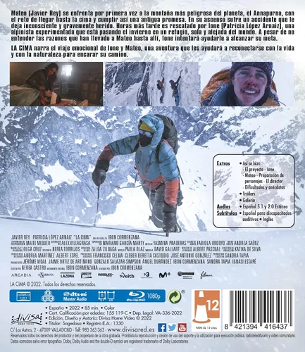 Vista 2 de Beyond the Summit ( La cima ) Blu-Ray, Reg.ABC Import - Spain